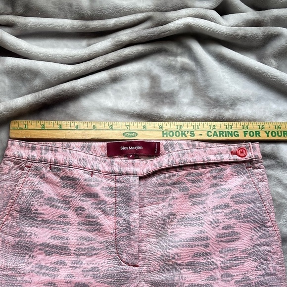 Sies Marjan pink reptile pants - Picture 6 of 12